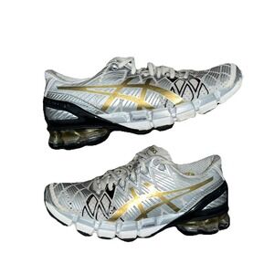 ASICS Gel Kinsel 5 Sneakers Women's Size 6.5 Gray Lace Up Low Top Athletic Shoes